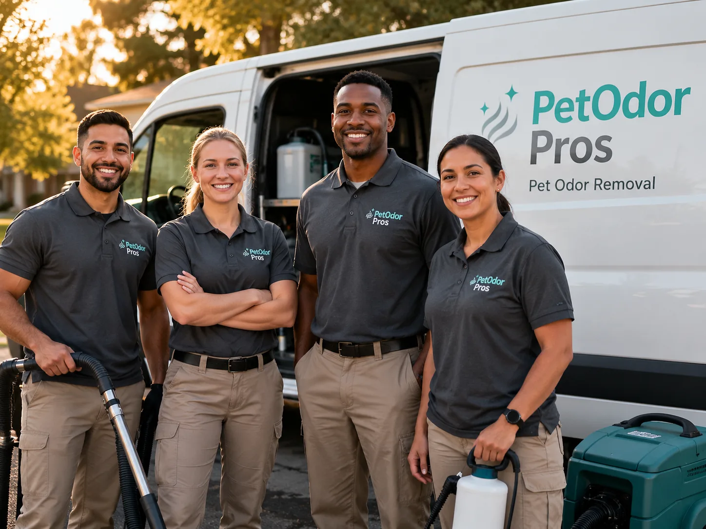 Pet Odor Removal team serving Oakville, CA